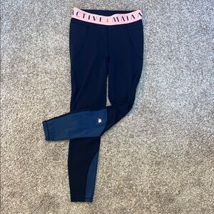 Active Kids Leggings‎ - Black and Pink
